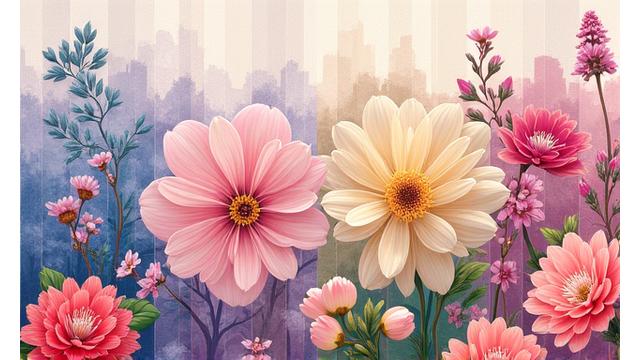日本各地の地域を象徴する花々