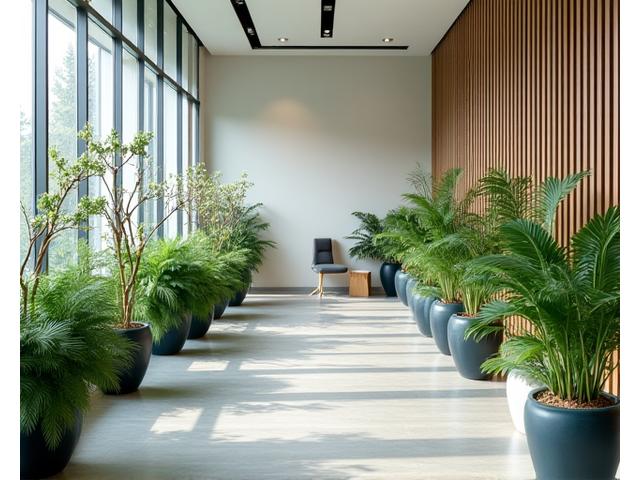 新緑の企業イベント装飾